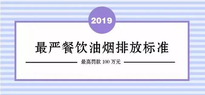 北京嚴(yán)餐飲油煙排放標(biāo)準(zhǔn)開(kāi)始執(zhí)行！高罰款100萬(wàn)